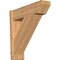 Ekena Millwork Traditional Slat Smooth Outlooker, Western Red Cedar, 7 1/2"W x 26"D x 26"H OUT08X26X26TRA06SWR - alternate 1